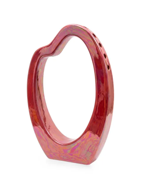 ENZO DE GASPERI iridescent sculptural vase