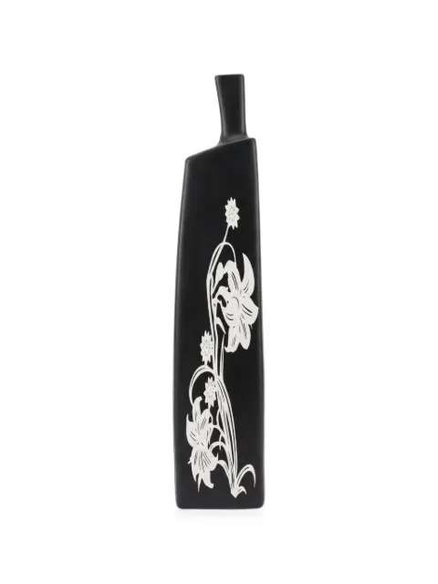 ENZO DE GASPERI Keramikvase mit Blumenprint