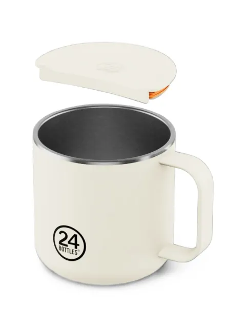 24bottles Cotton logo-print mug (set of two)
