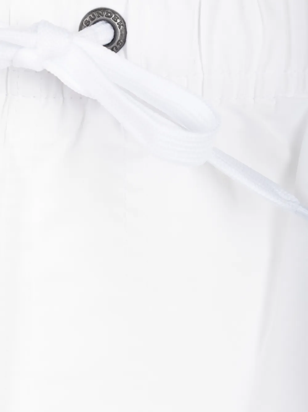 Sundek logo-detail swim shorts Wit