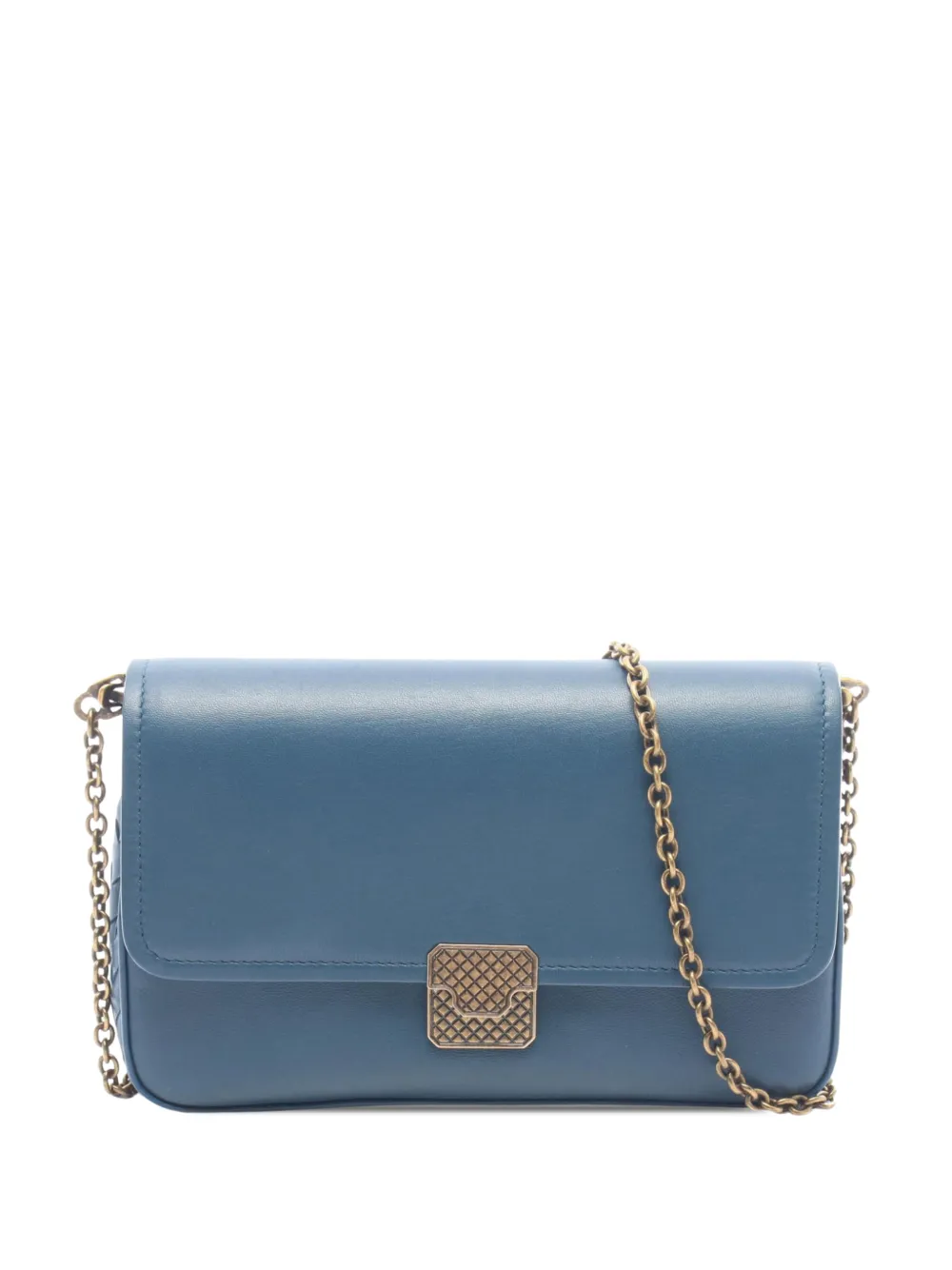 Bottega Veneta Pre-Owned 2012-2026 Nappa Chain shoulder bag - Blau