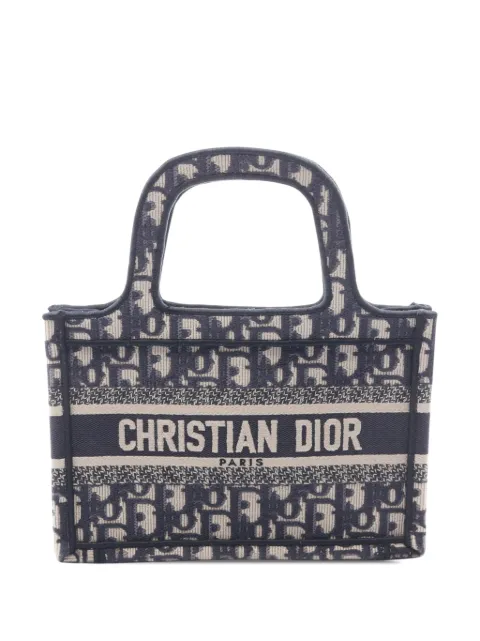 Christian Dior Pre-Owned 2016-2026 Dior Oblique Mini Book tote bag