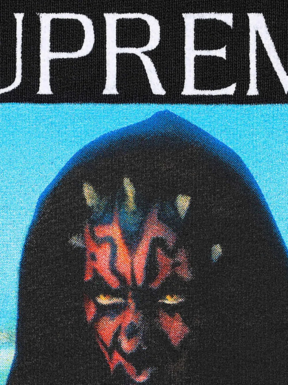 Supreme Sith hoodie met grafische print Zwart