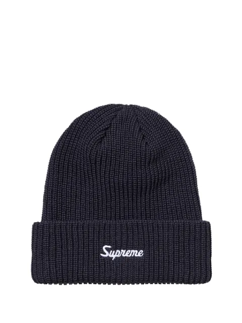 Supreme loose-gauge beanie hat