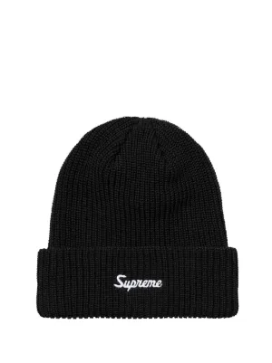 Supreme x New Era NYC ラインストーン ビーニー | ブラック | FARFETCH JP
