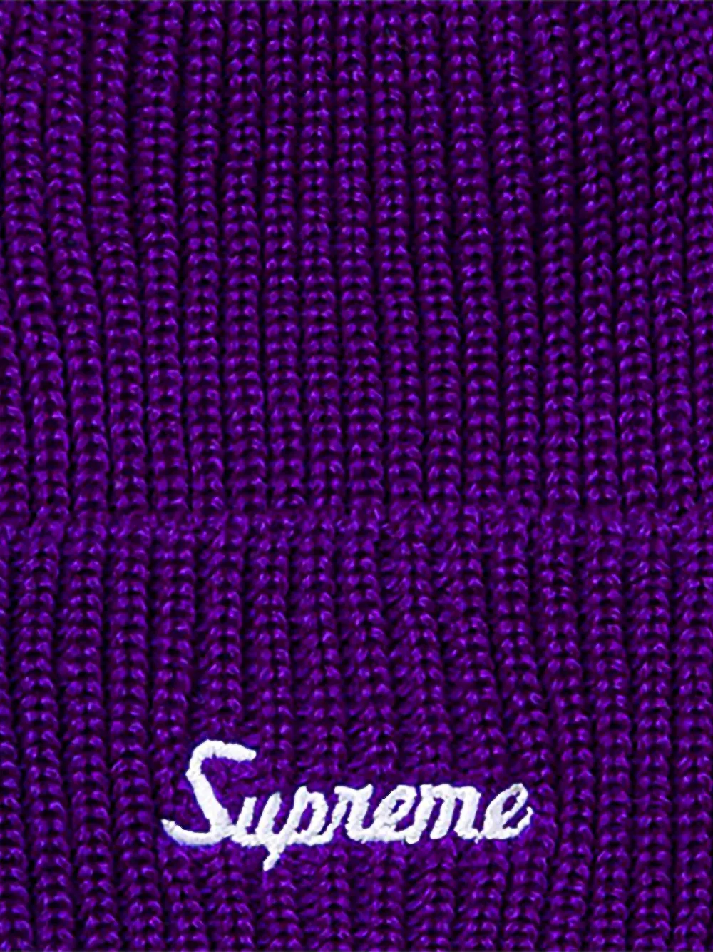 Supreme Ruimvallende muts Paars