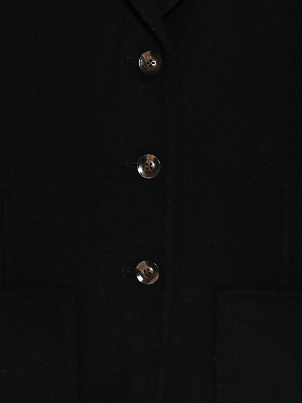 Soeur Hespera button-up wool jacket Blauw