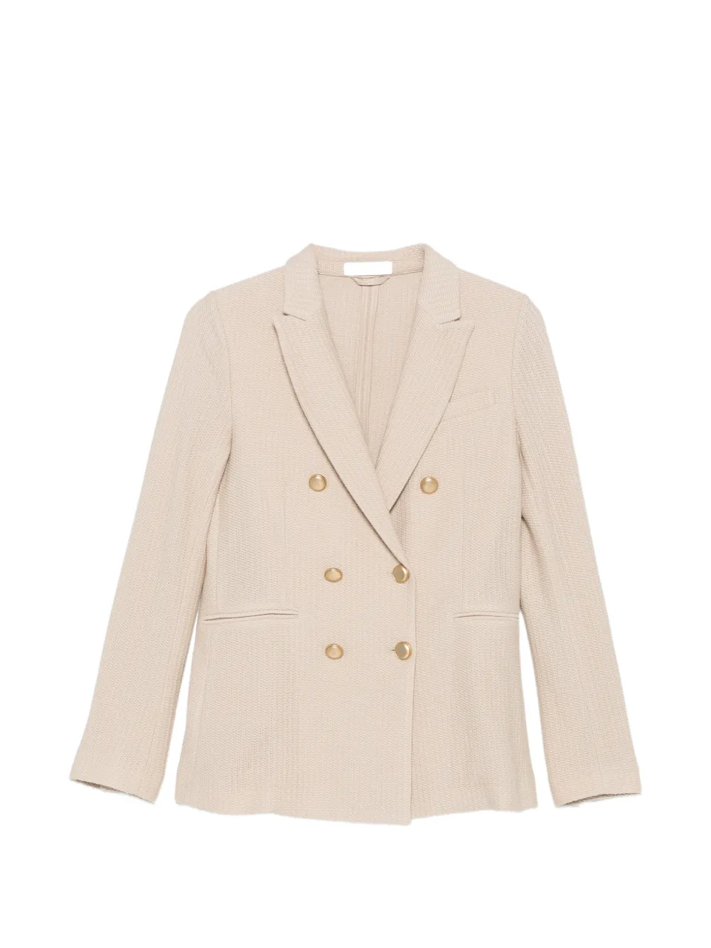 Circolo 1901 double-breasted wool blazer - Neutrals