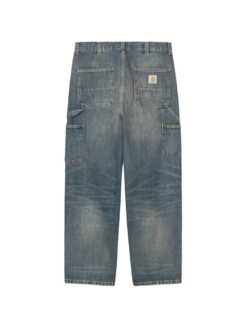 Carhartt WIP OG Single Knee jeans met wijde pijpen Blauw