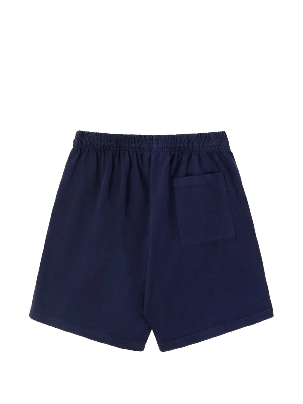 Sporty & Rich Shorts met logoprint Blauw