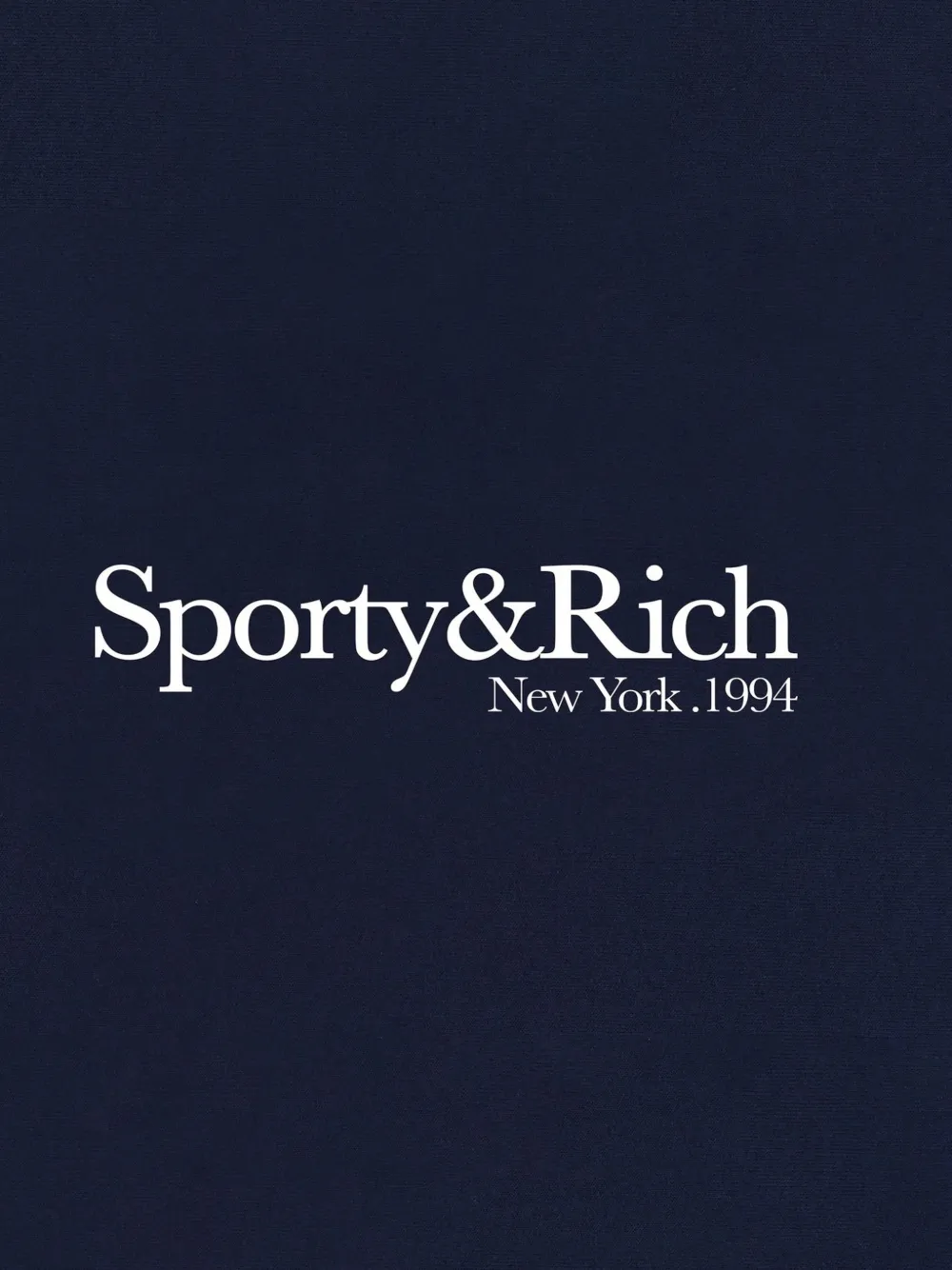 Sporty & Rich Shorts met logoprint Blauw