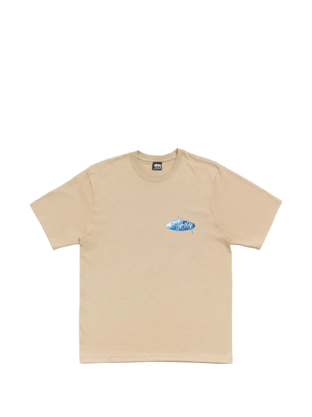 Stüssy t-shirt en coton à imprimé graphique - Tons neutres Stüssy t-shirt en coton à imprimé graphique - Tons neutres
