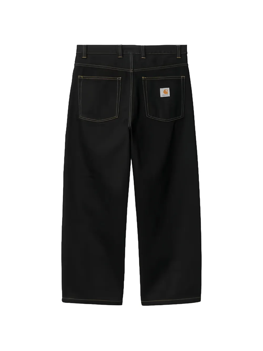 Carhartt WIP Brandon katoenen jeans Zwart
