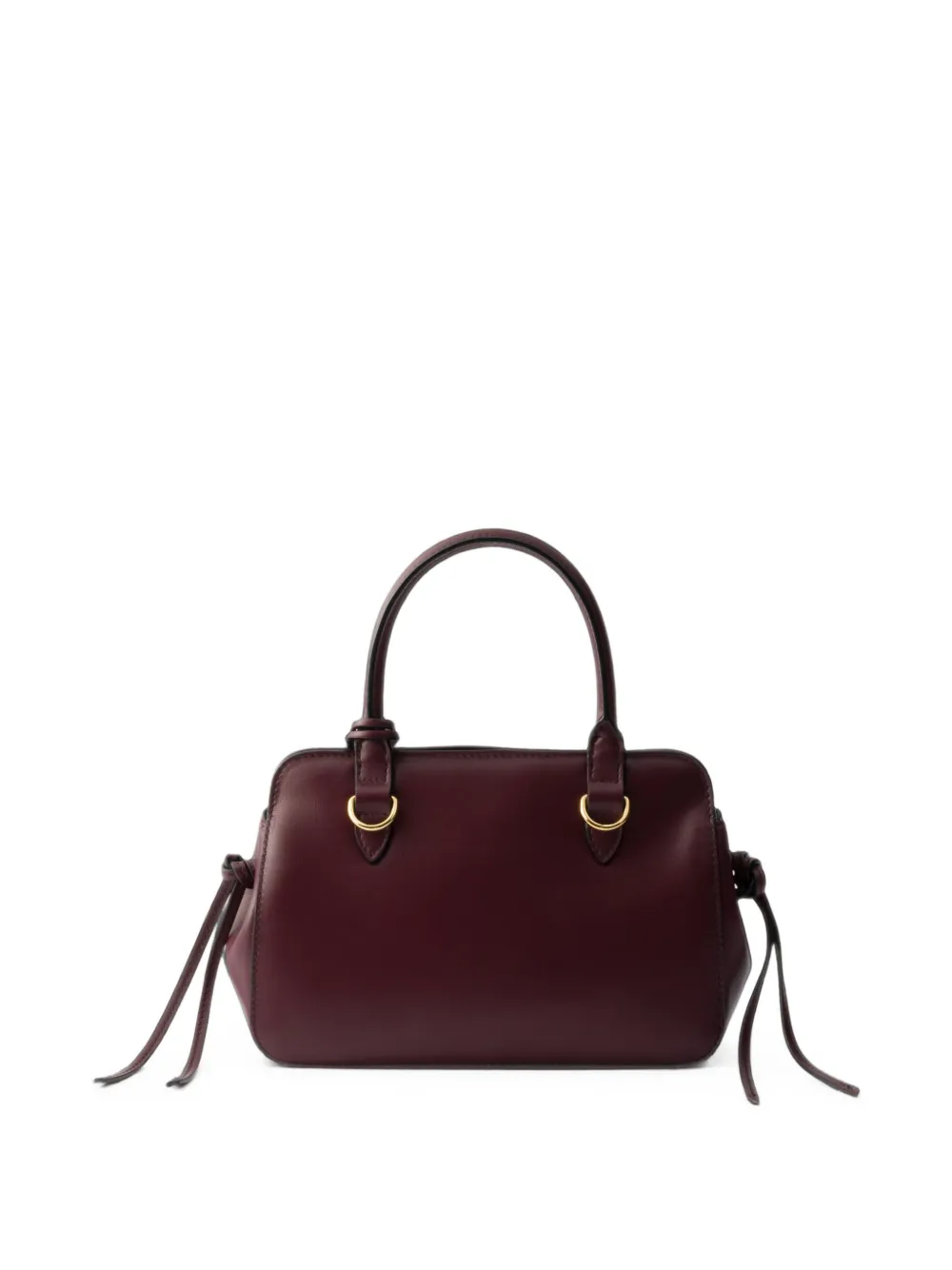Prada Carry kleine leren handtas Rood