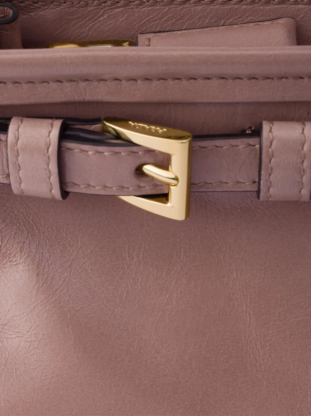 Prada Bonnie kleine leren handtas Roze