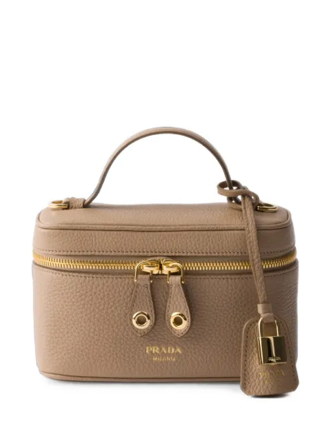 Prada bolsa mini de piel