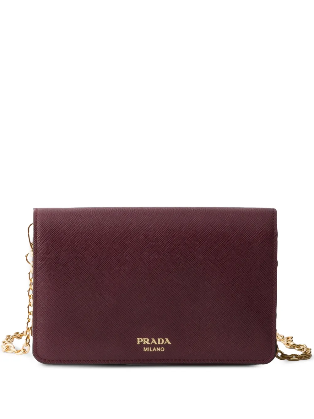 Prada Saffiano leather mini-bag - Rosso