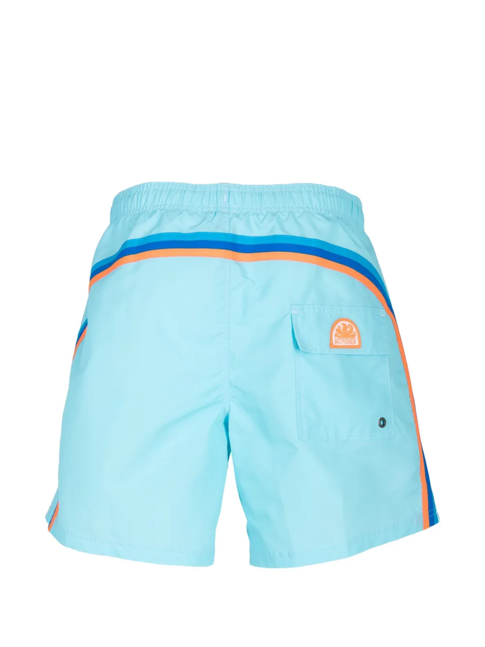 Sundek drawstring-fastening swim shorts Blauw
