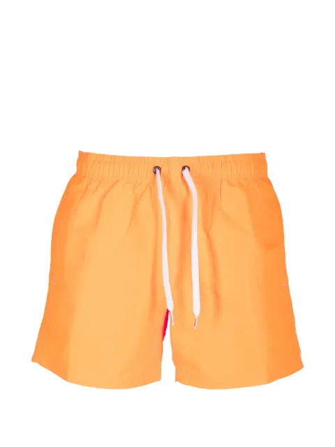 Sundek logo-patch swim shorts