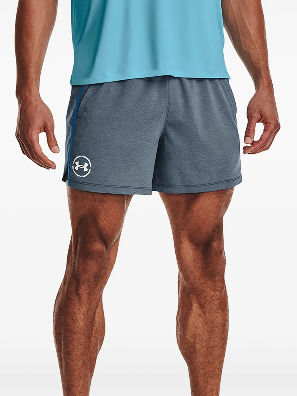 Under Armour Run Up the Pace shorts - Grau