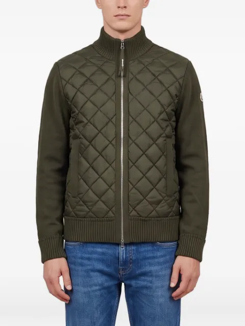 Moncler quilted padded cardigan