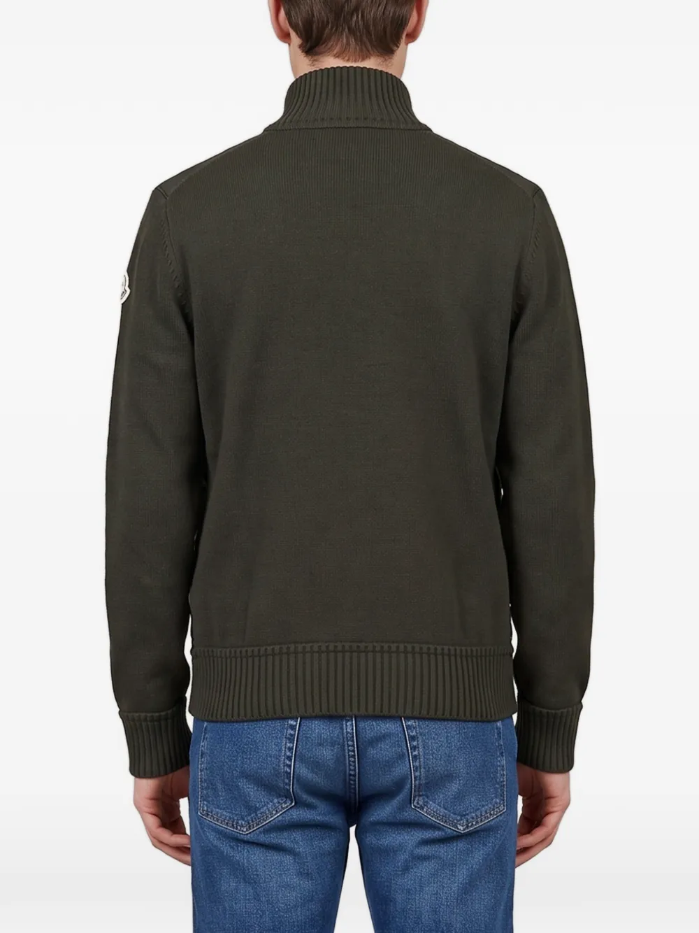Moncler Gewatteerd vest Groen