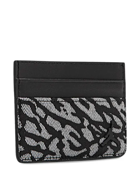 Jordan Icon Elephant-print cardholder