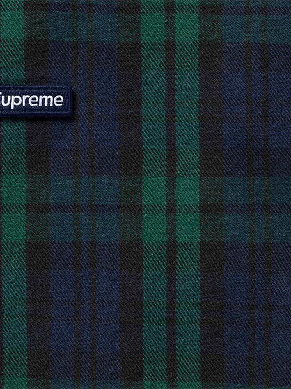 Supreme Small Box overhemd Groen