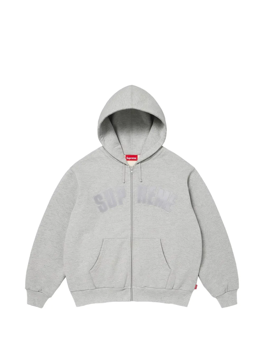 Supreme Felpa Arc con cappuccio e zip - Grigio