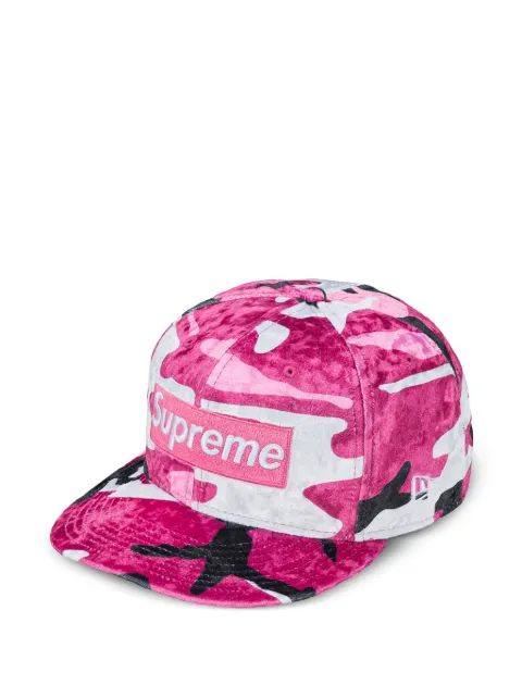 Supreme gorra de terciopelo New Era