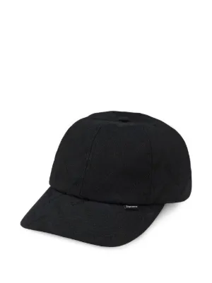 Supreme monogram-jacquard 6-panel Cap | Brown | FARFETCH
