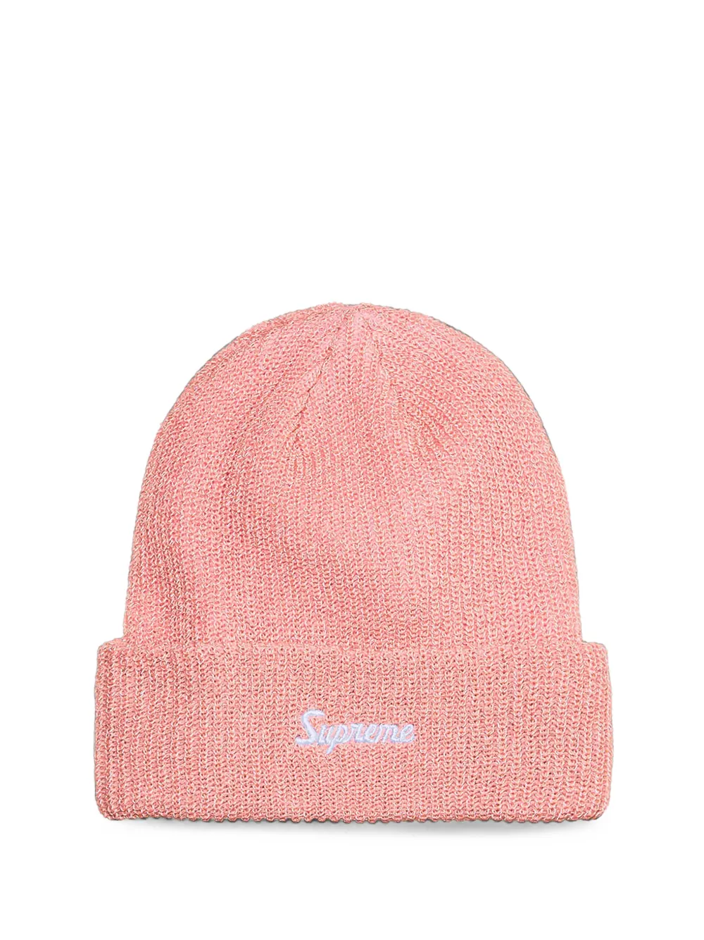 Supreme loose-gauge beanie hat - Rose