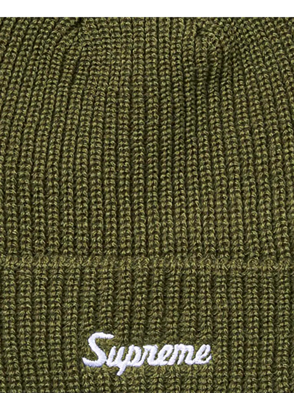 Supreme Muts met geborduurd logo Groen