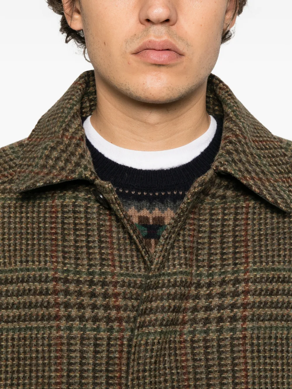 Polo Ralph Lauren Wollen jas Bruin