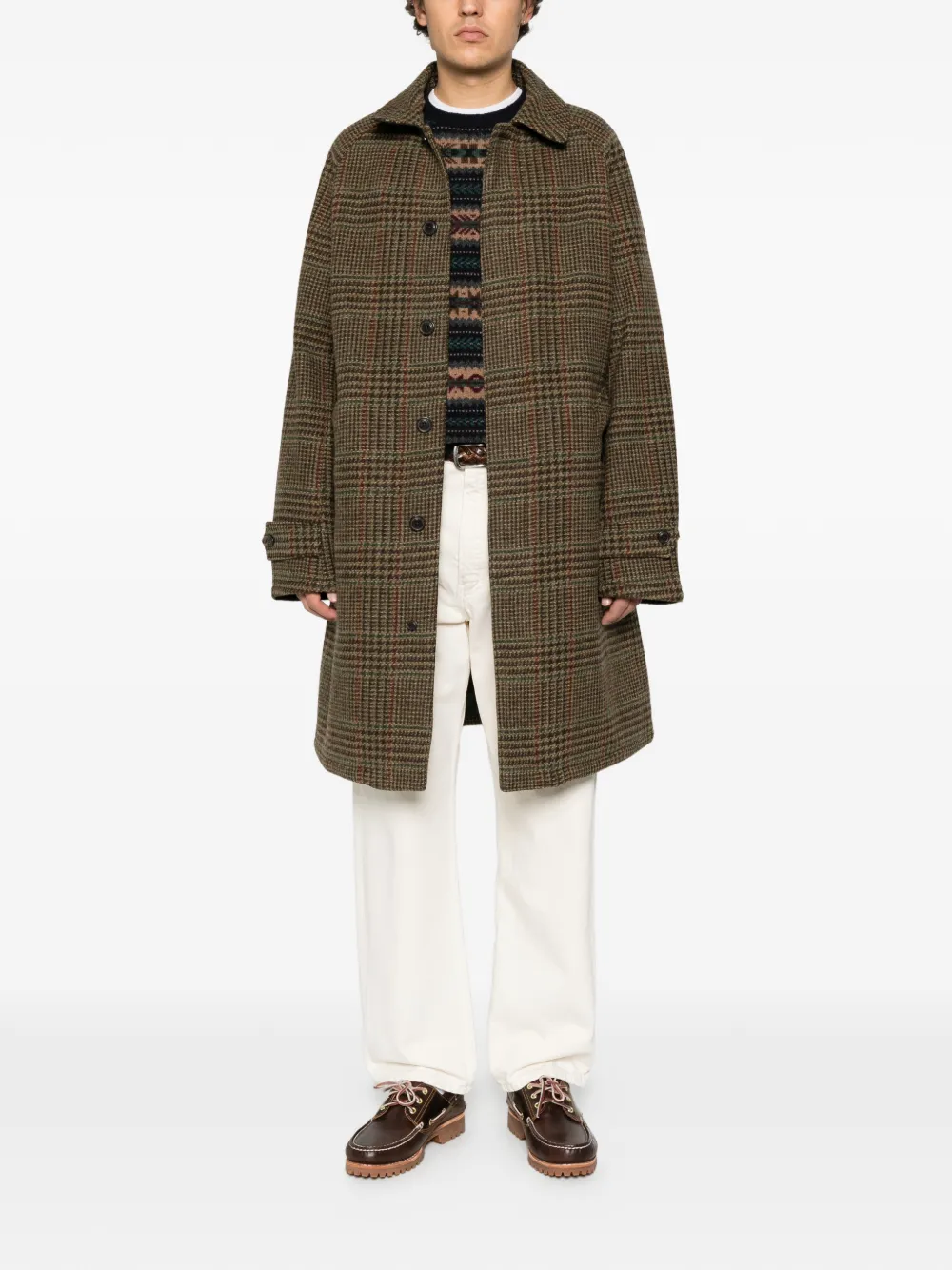 Polo Ralph Lauren Wollen jas Bruin