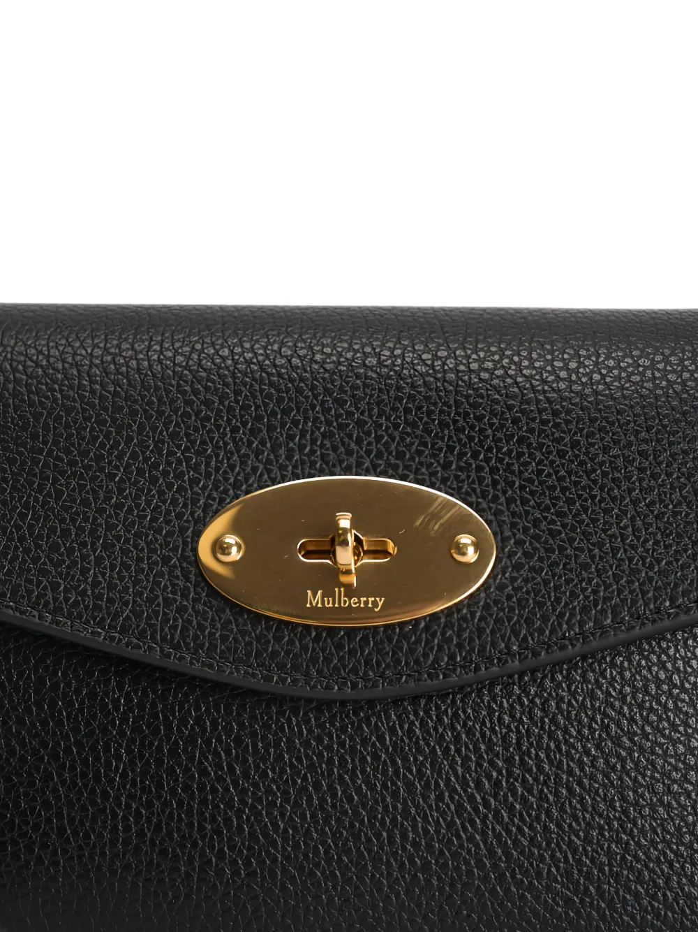 Mulberry Kleine Darley leren make-up tas Zwart