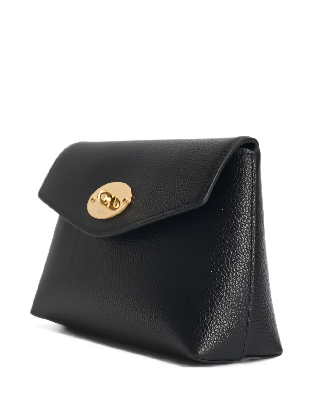 Mulberry Kleine Darley leren make-up tas Zwart