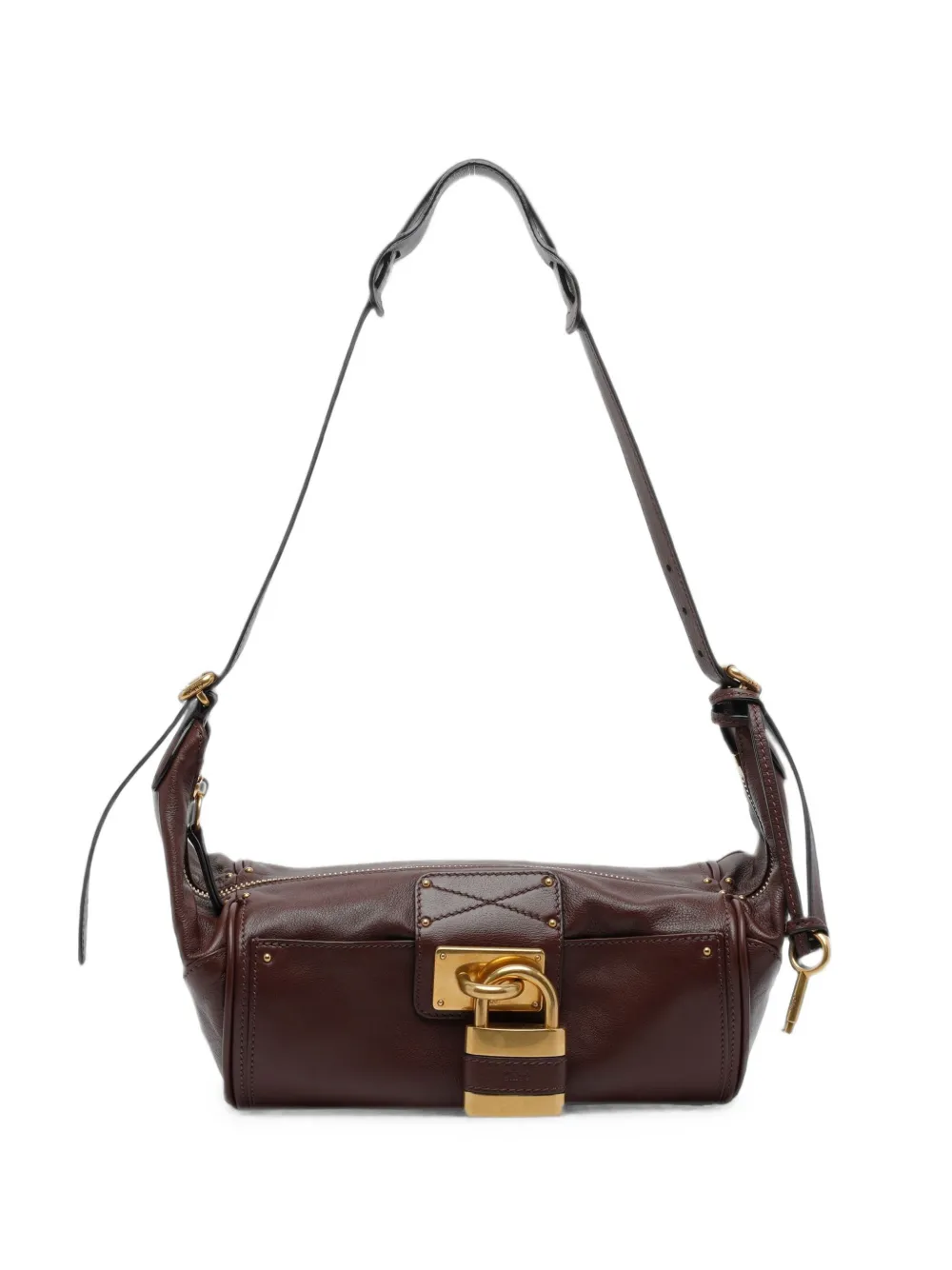 Chloé Paddington leather shoulder bag - Marrone