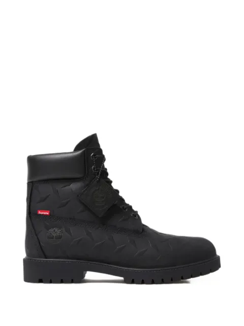 Timberland x Supreme diamond-plate Premium boots