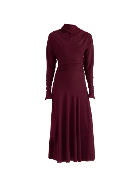 Proenza Schouler Golda dress in textured sheer jersey