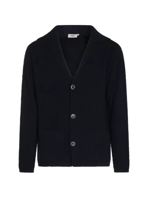 Altea ribbed-knit notched-lapels cardigan