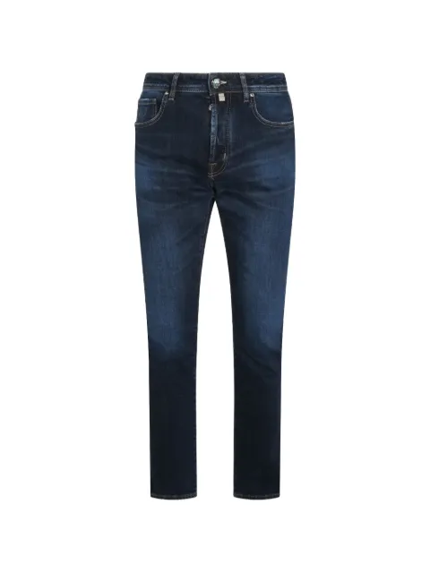 Jacob Cohën logo-embroidered slim-fit jeans