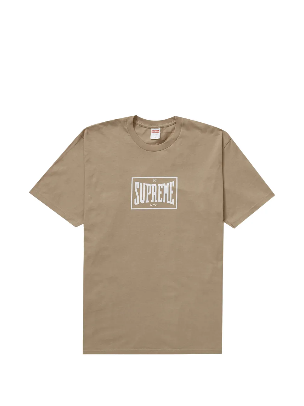 Supreme Warm Up logo-print T-shirt