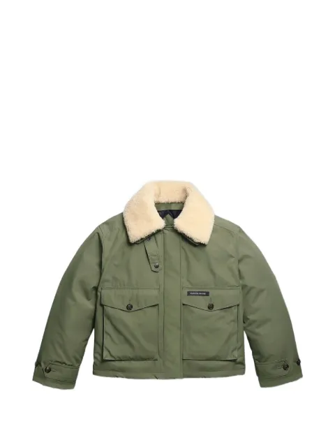 Canada Goose Scout shearling-collar flap-pocket jacket