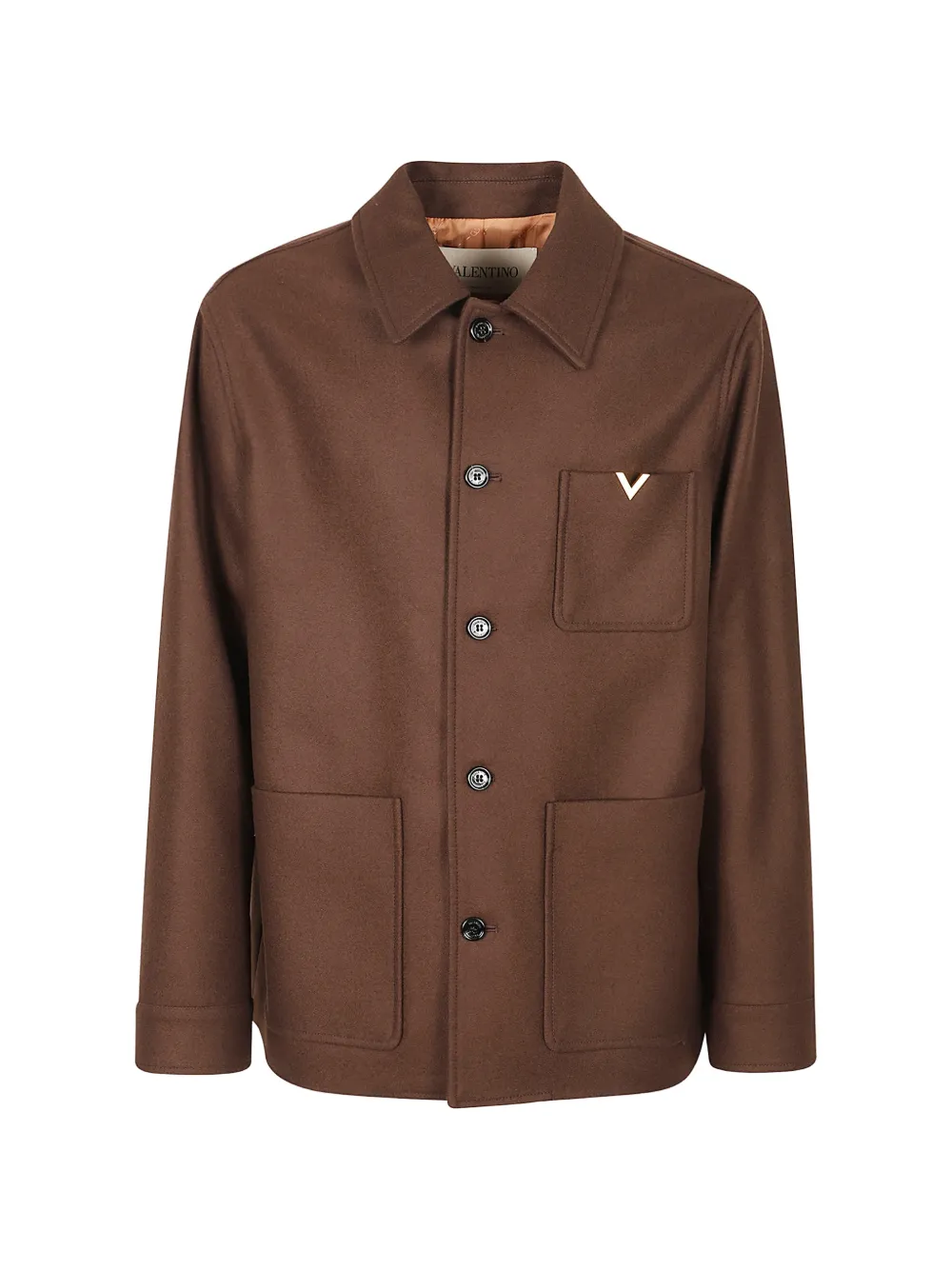 Valentino Garavani wool jacket with Vgold