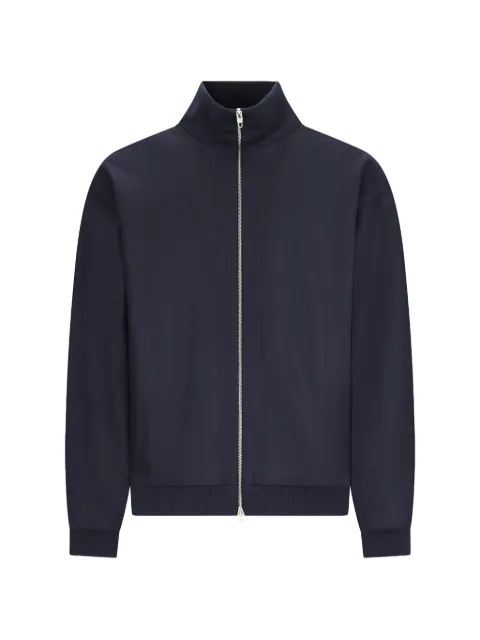 Jil Sander wool melton zip-up jacket