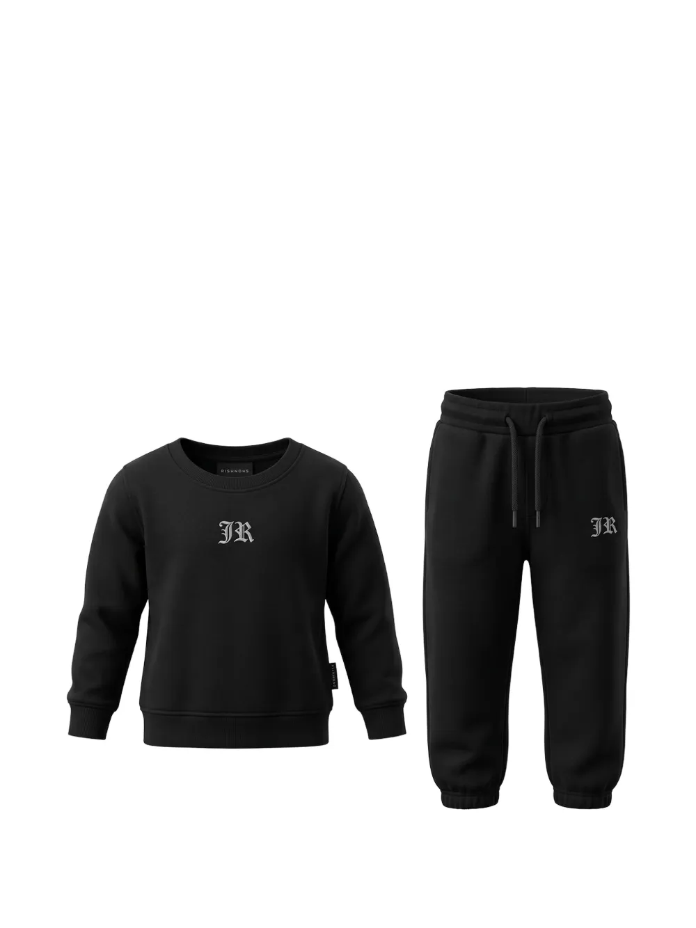 John Richmond Junior logo-print cotton tracksuit - Nero