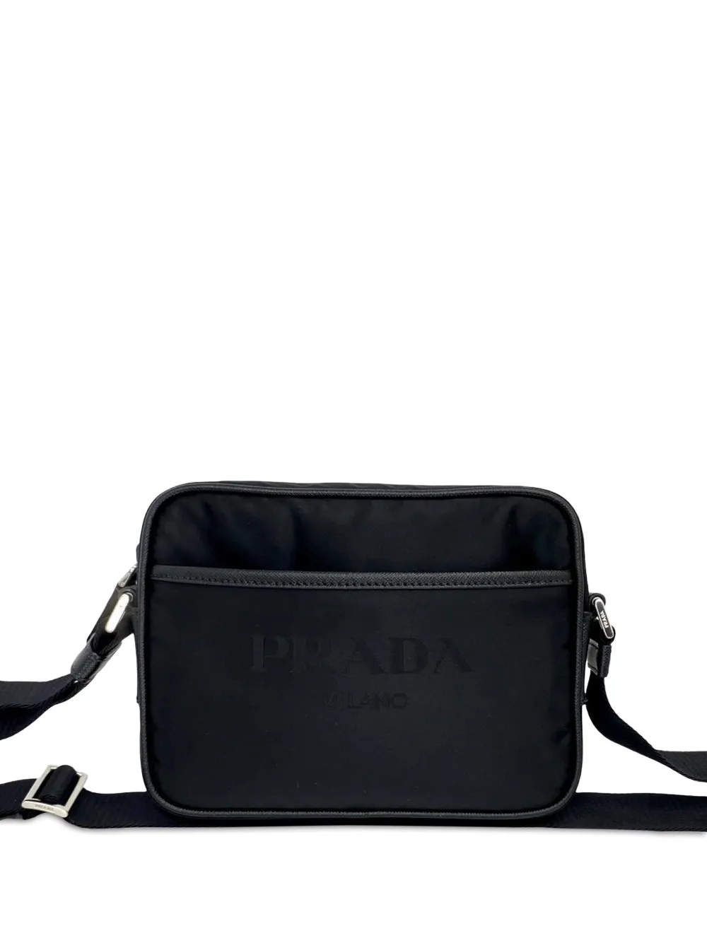 Prada Pre-Owned sacoche à bandoulière en Tessuto (2021-2026) - Noir Prada Pre-Owned sacoche à bandoulière en Tessuto (2021-2026) - Noir