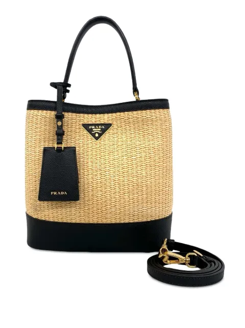 Prada Pre-Owned 2010-2026 Panier bucket bag