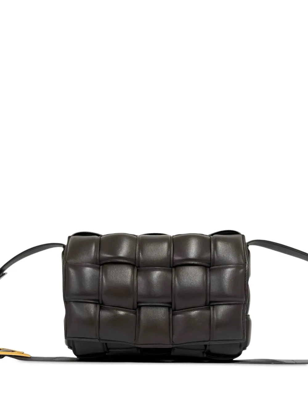 Bottega Veneta Pre-Owned 2012-2026 Nappa Intrecciato Padded Cassette crossbody bag - Schwarz